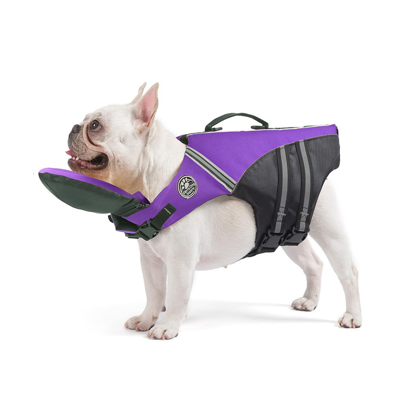 Kamizelka ratunkowa dla psa PupSafe fioletowa