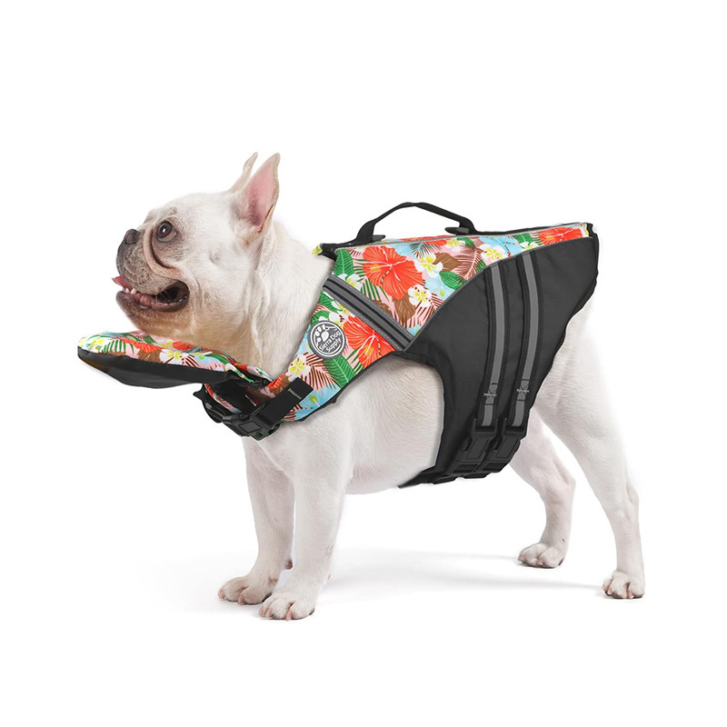 Kamizelka ratunkowa dla psa PupSafe hibiskus